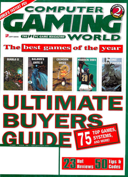 Cover of Computer Gaming World issue 198
