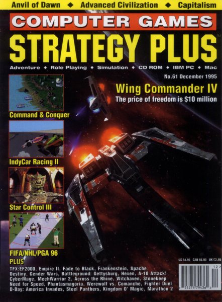 Cover of Computer Games Strategy Plus issue 61