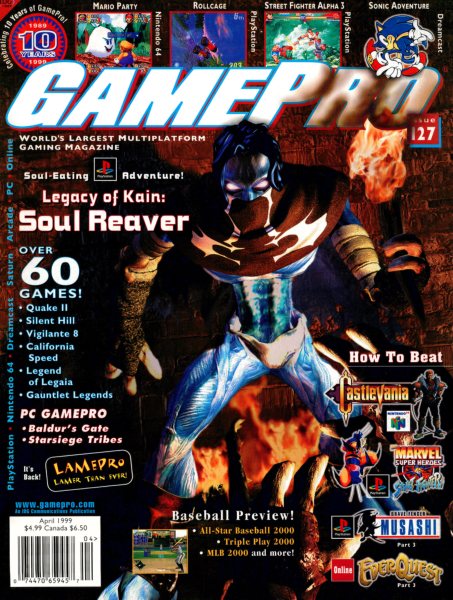 Cover of GamePro issue 127