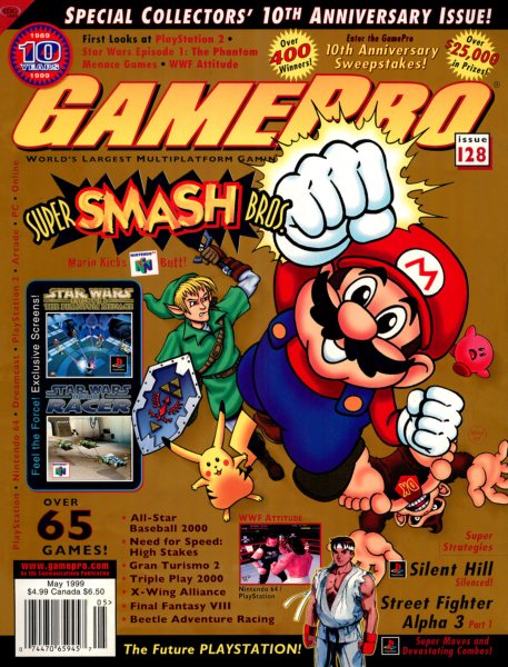 Cover of GamePro issue 128