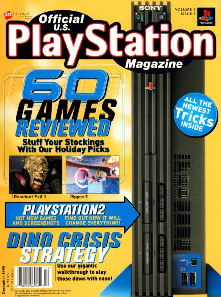 Cover of Official U.S. PlayStation Magazine issue 3