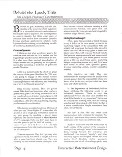 The Journal of Computer Game Design #6 p4